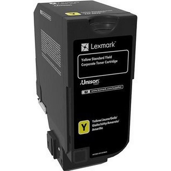 Lexmark CS720 CS725 CX725 lézertoner eredeti Yellow 7K 74C2SYE