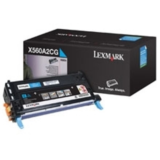 Lexmark X560 lézertoner eredeti Cyan 4K X560A2CG Akció a készlet erejéig! megszűnő