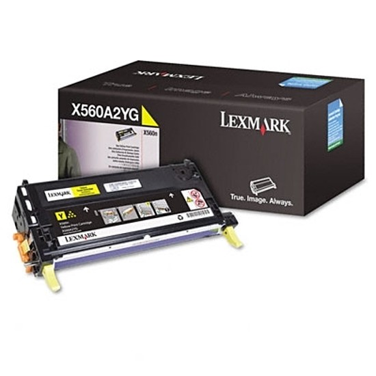 Lexmark X560 lézertoner eredeti Yellow 4K X560A2YG Akció a készlet erejéig! megszűnő
