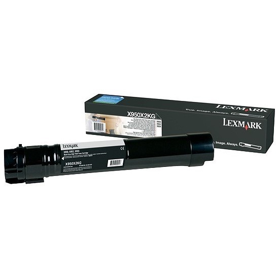 Lexmark X950 X952 X954 lézertoner eredeti Black 32K X950X2KG