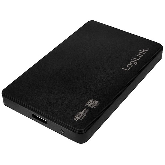 Logilink 2,5" Extern. Encl. USB 3.0, screwless, black (UA0256)