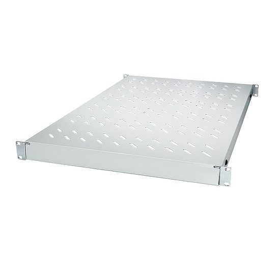 Logilink Állítható polc 19"-os szekrényekhez, 1000 mm mélységgel, világosszürke