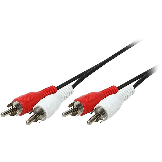 Logilink Audio cable, 2x2 Cinch male, 5,0m (CA1040)