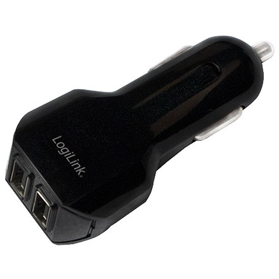Logilink autós 2 portos USB töltő 4,2A (21W) (PA0102)