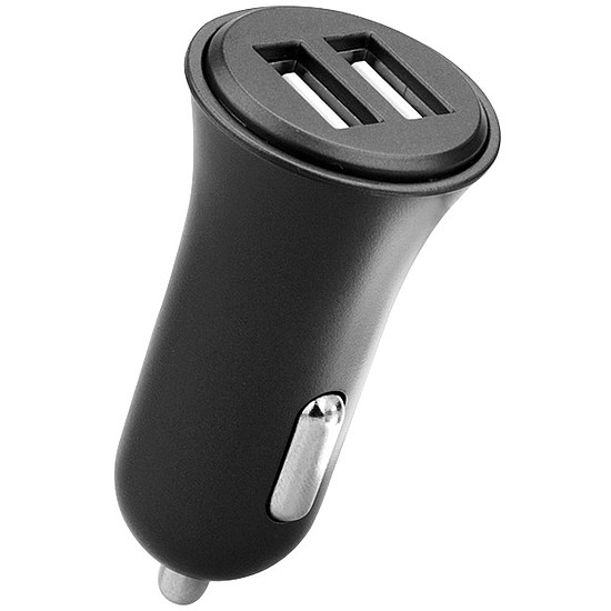 Logilink Car charger, 2 Port, 10.5W, black (PA0184)