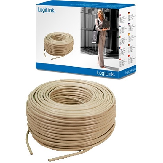 LogiLink CAT 6 kábel, U/UTP, 100 méter (CPV0033)