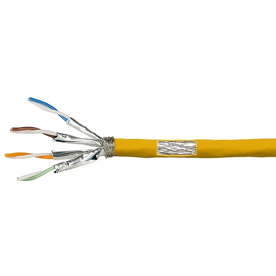 Logilink Cat.7A 1200MHz Installation Cable AWG23 S/FTP 500m, yellow (CPV0072)
