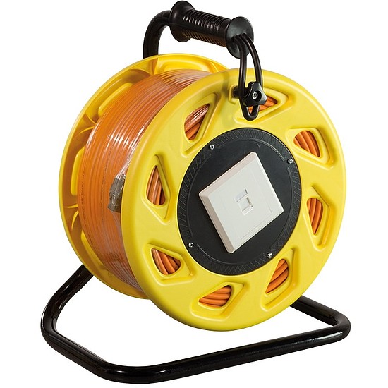 Logilink Cat.7A Network Cable Spool S/FTP 90 m, orange (CQ5090S)