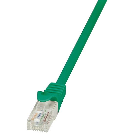 LogiLink CAT5e UTP Patch Cable AWG26 green 1,00m (CP1035U)