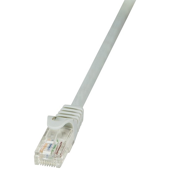 LogiLink CAT5e UTP Patch Kábel AWG26, szürke, 0,25m (CP1012U)