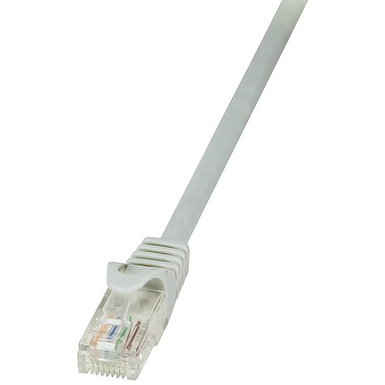 LogiLink CAT5e UTP Patch Kábel AWG26 szürke, 0,5m (CP1022U)