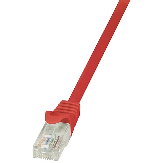 LogiLink CAT6 U/UTP Patch Cable EconLine AWG24 red 0,25m (CP2014U)