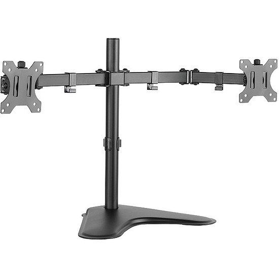 LogiLink Dual monitor desk stand, tilt -45 /+45 , swivel -90 /+90 , rotation -180 /+180 , 13 32 (BP0045)