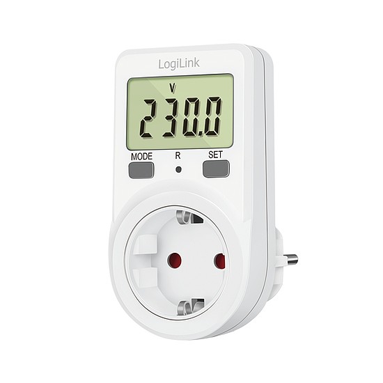 Logilink Energiaköltségmérő, fehér