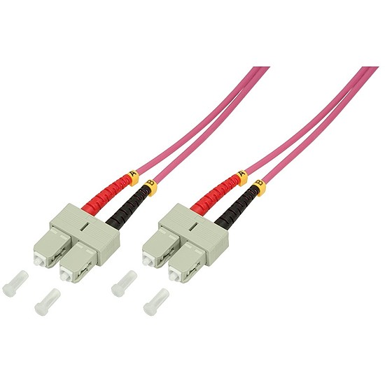 Logilink Fibre Patch Cord OM4 SC-SC 1,00m Duplex (FP4SC01)