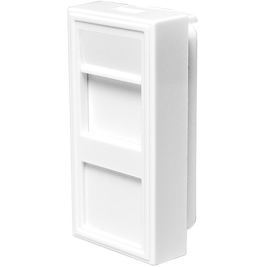 Logilink French Face Plate modular insert 22.5*45 mm, white (NF0001)