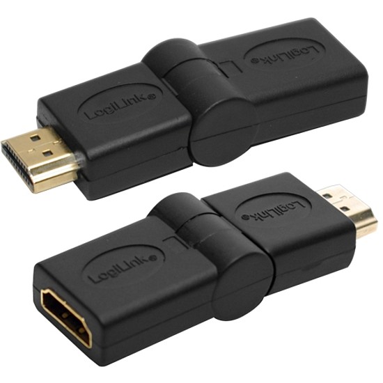 LogiLink HDMI adapter, 180 -ban forgatható (AH0011)