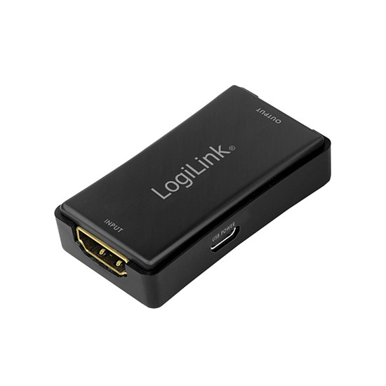 Logilink HDMI átjátszó, 25 m, 4K/60 Hz, HDCP 2.2 (HD0014)