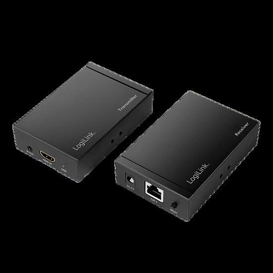 Logilink HDMI bővítő készlet LAN-on keresztül, 50 m, 4K/30 Hz, HDCP, IR (HD0024)