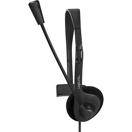 Logilink Headset Mono, with Microphone, 1x 3.5mm, ecofriendly (HS0054)