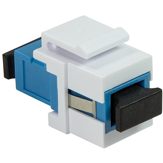 Logilink Keystone Coupler Fibre SC-Simplex Singlemode, blue/white (NK0034)