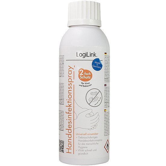 Logilink kézfertotleníto spray 150ml (vírus, baktérium, gomba ellen) (RP0019)