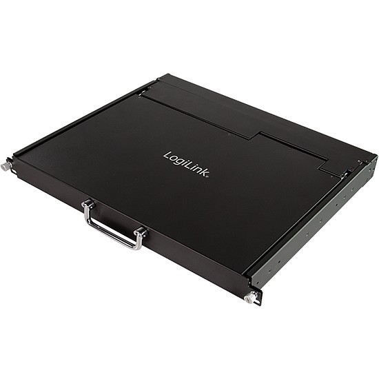 Logilink KVM Console 1-port, with 17" LCD Screen, VGA, ultra short depth (DE) (LC0004GE)