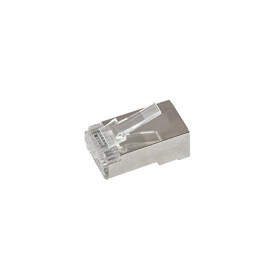 Logilink Modular Plug RJ45 Cat.6 STP, pass through, shielded, 50 pcs. (MP0077)