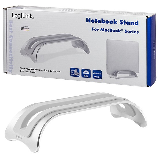Logilink Notebook Stand, vertical, for MacBook series (AA0128)