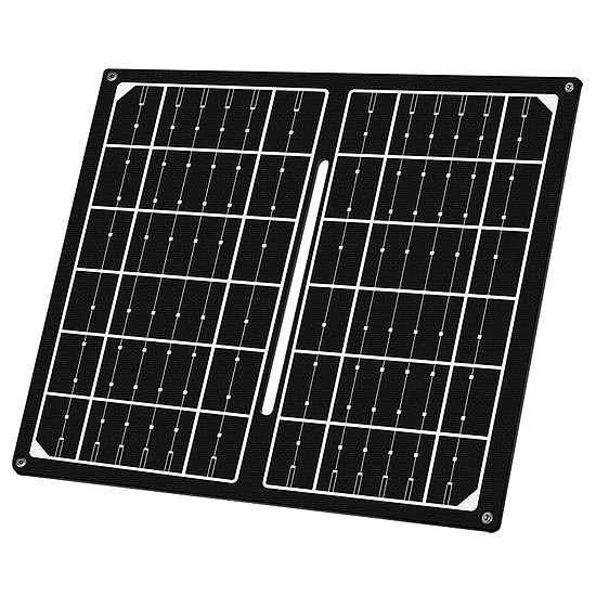Logilink Összecsukható napelemes USB töltő, 1x USB-A, 7W, IP65, fekete