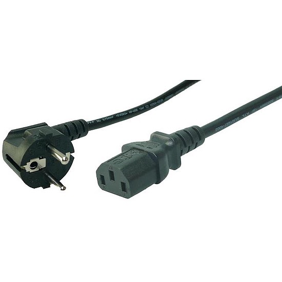 LogiLink Power Cord, Schuko-C13, black, 1,80m (CP090)
