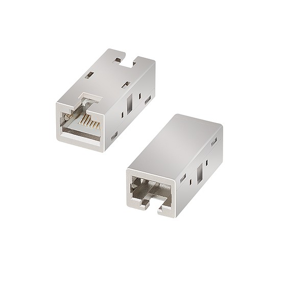 Logilink RJ45 csatlakozó Cat.6A 10G, 360 teljesen árnyékolt, ipari használatra alkalmas (NP0067)
