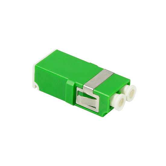 Logilink Száloptikai LC/APC-LC/APC duplex csatoló, karima nélkül, lézervédelemmel (FA03LC6)