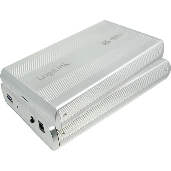 LogiLink Szuper gyors USB 3.0 alumínium HDD ház, 3,5" SATA HDD-hez (UA0107A)