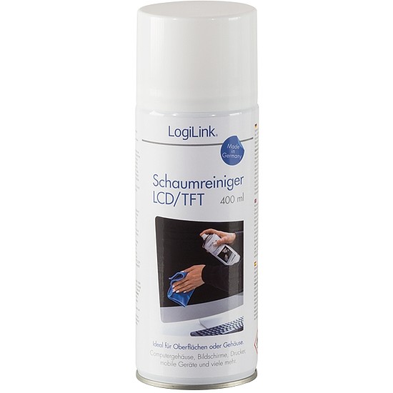 LOGILINK Tisztító hab LCD és TFT kijelzőkre (400 ml) (RP0012)