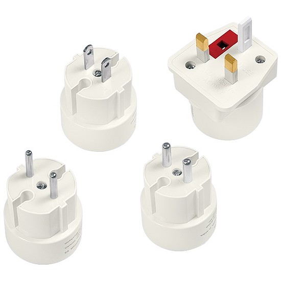 Logilink Travel adapter, 4pcs Set, 2A/250V (PA0186)