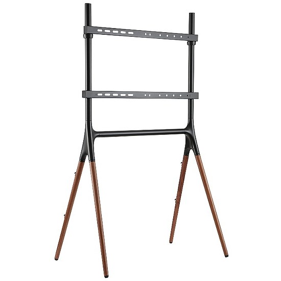 Logilink TV Floor stand, 4 walnutwood legs, 49"-70" (BP0078)