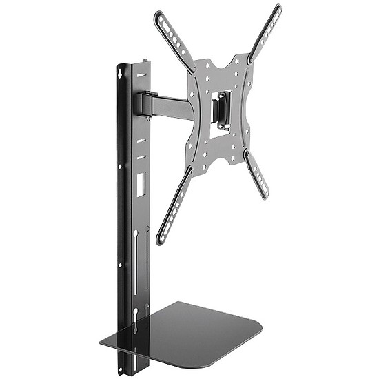 LogiLink TV wall mount, tilt -10/+3, swivel -70/70, 32 55 , max. 30 kg (BP0048)