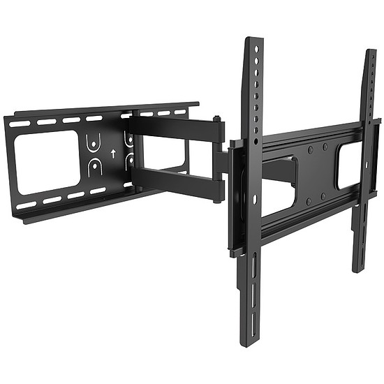 LogiLink TV wall mount, tilt -20/+10, swivel -90/90, level adjustment -3/+3 32 55 , max. 50 kg (BP0015)