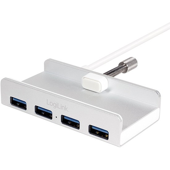 Logilink USB 3.0 4-port Hub, for iMac, alu (UA0300)