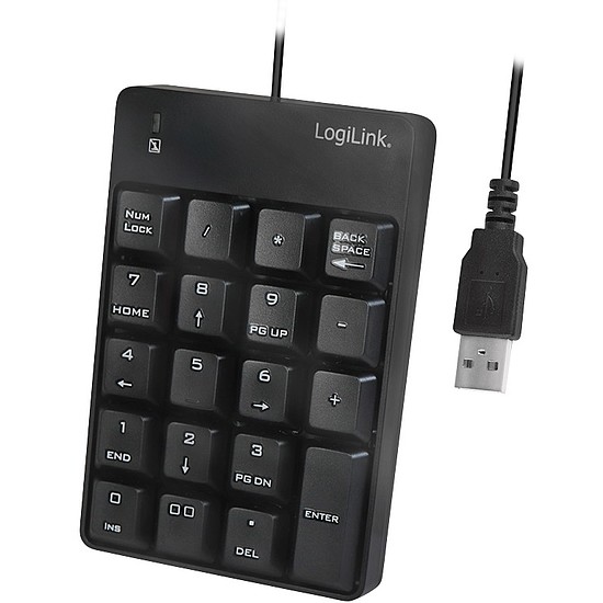Logilink USB Keypad, 19 Keys, LogiLink (ID0184)