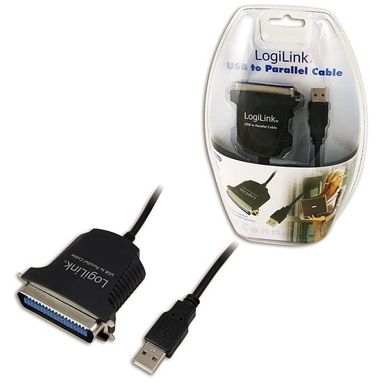 Logilink USB-párhuzamos kábel, IEEE1284 (AU0003C)