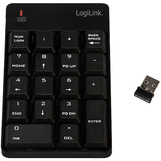 LogiLink vezeték nélküli numerikus billentyűzet (ID0120)