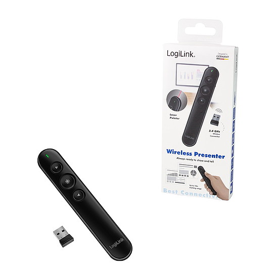 Logilink Vezeték nélküli presenter 2,4 GHz (ID0190)