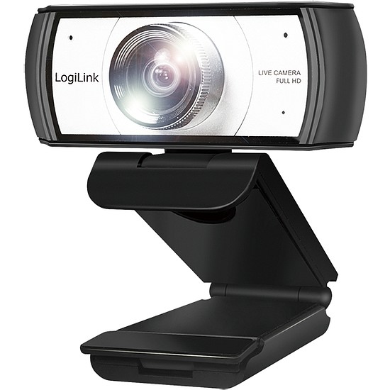 Logilink Webcam, LL1 Conference, USB 2.0, HD 1920x1080, 120 degree, black (UA0377)