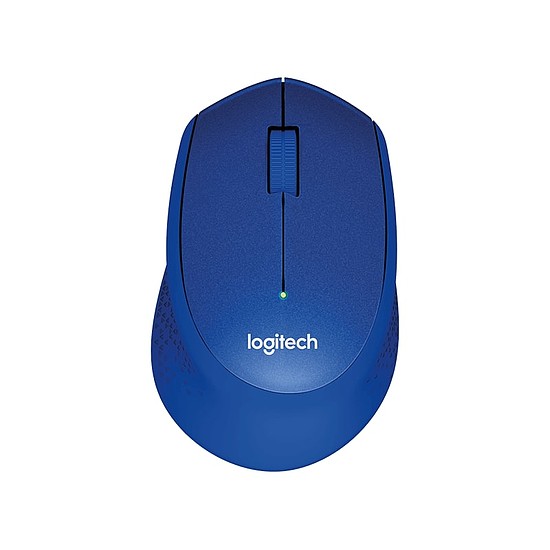 Logitech M330 Silent Plus vezeték nélküli optikai egér 3 gombos 1000dpi kék 910-004910