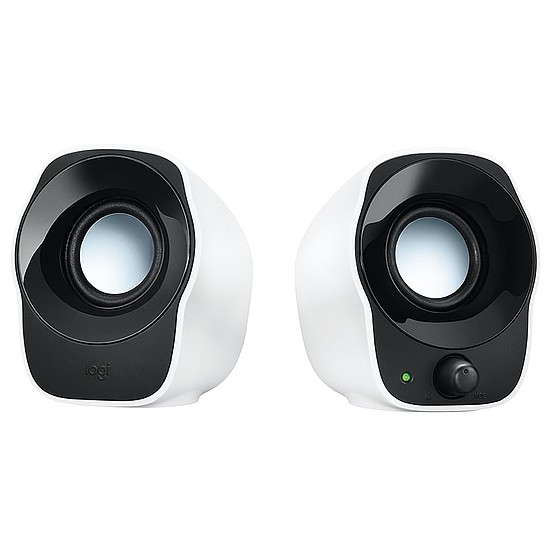 Logitech Z120 hangszóró 2.0 1 2W fekete-fehér USB 980-000513