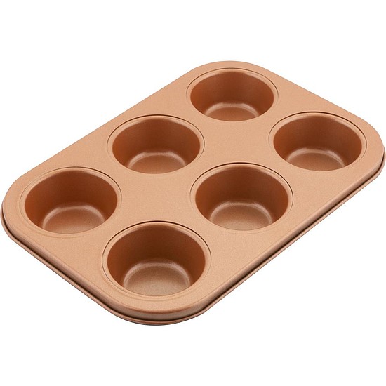 LAMART LT3091 Sütőforma Muffin 6x-COPPER