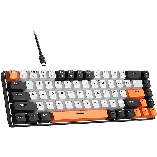 MageGee MK-BOX vezetékes billentyűzet (ANGOL) fekete (MK-BOX Carbon A Red)
