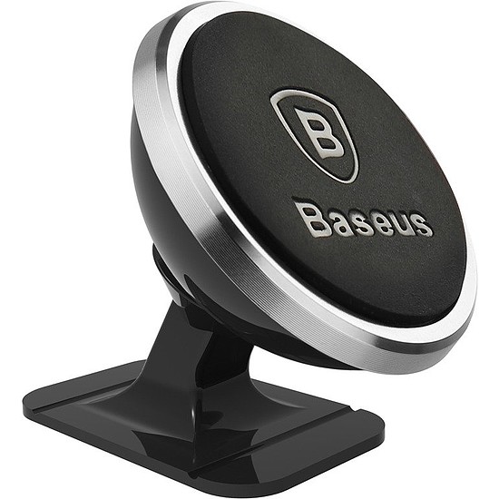 Mágneses autós tartó a Baseus telefonhoz - ezüst (SUGENT-NT0S)